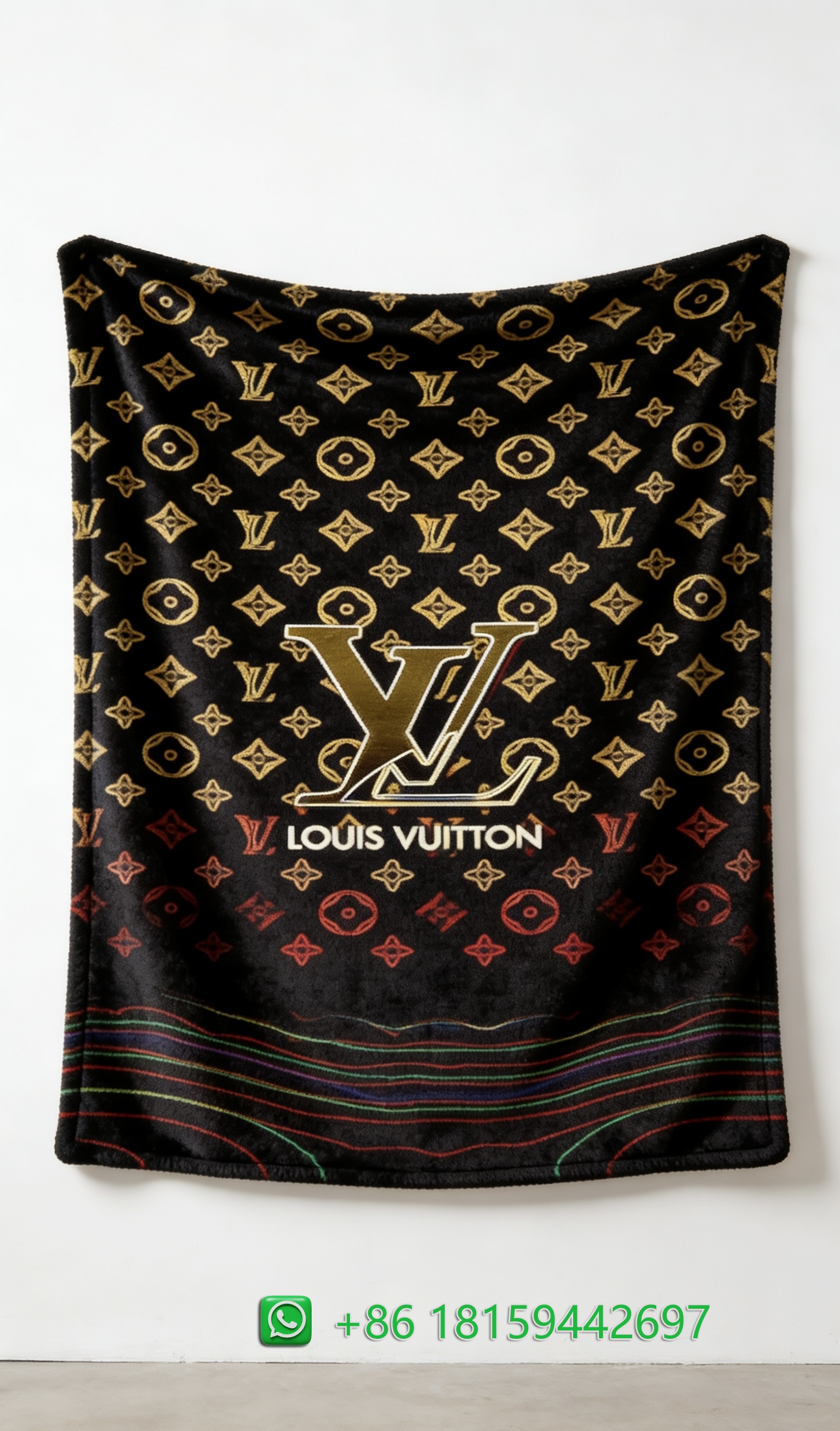 Louis Vuitton Throw Blankets